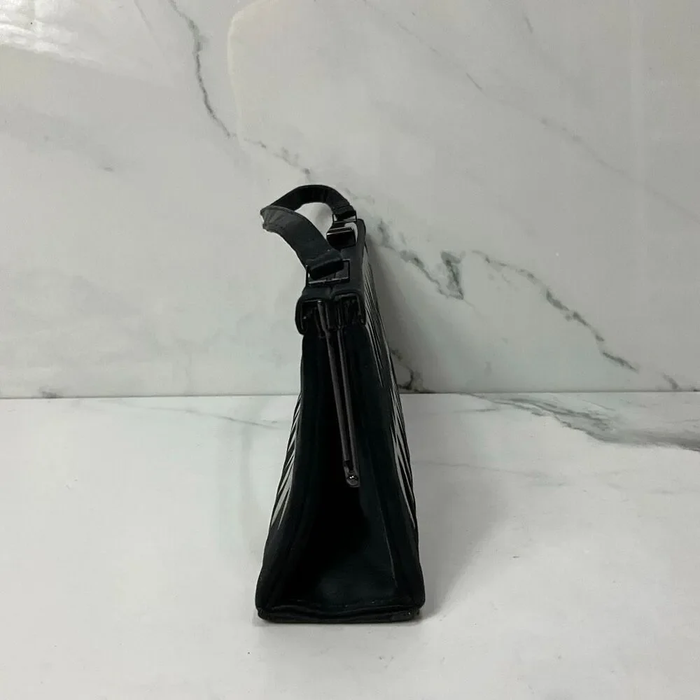 FRANCHI Satin Evening Clutch Handbag